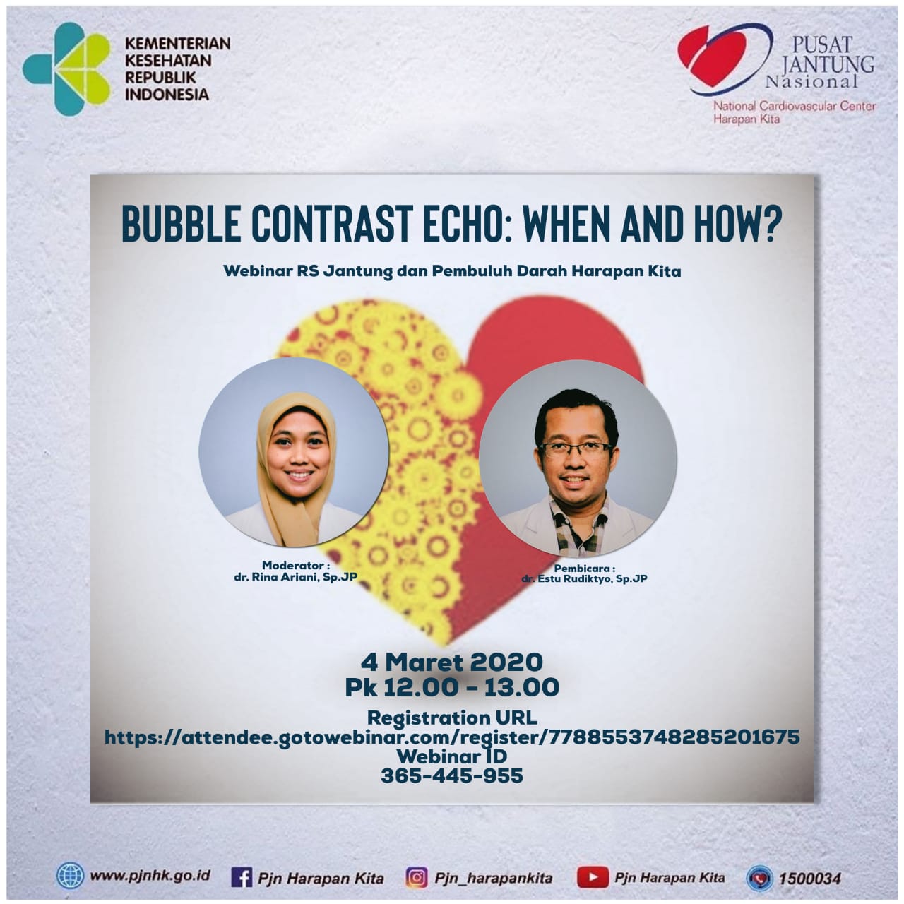Webinar "Bubble Contrast Echo: When and How"