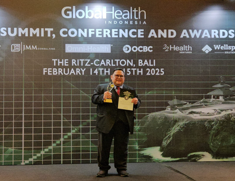 RSJPD Harapan Kita Raih Penghargaan Bergengsi di GlobalHealth Summit Bali